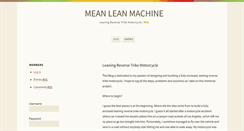 Desktop Screenshot of meanleanmachine.com